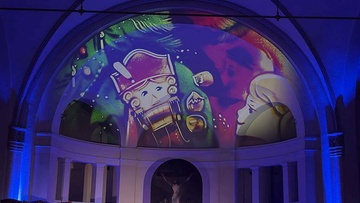 Концерт с песочной анимацией. Чайковский. Щелкунчик. Вивальди. Зима. Шуберт. Аве Мария