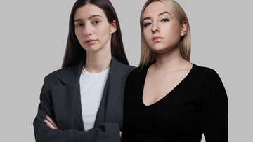 Вика Македонская и Полина Газаль