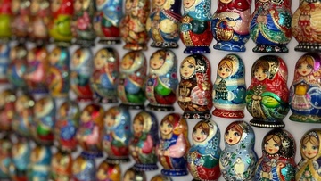 Экспозиция Музея Матрёшки