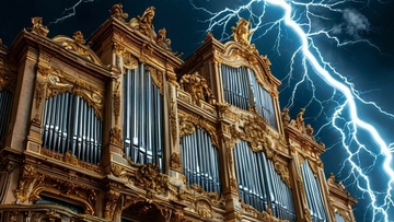 Рок-хиты и саундтреки на органе и виолончели при свечах