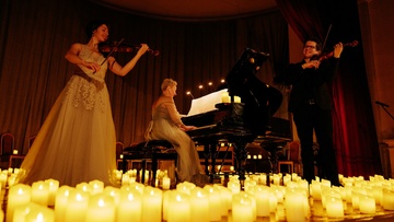 Саундтреки из видеоигр при свечах