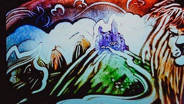 Сказка с песочной анимацией. Волшебник изумрудного города