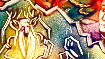 Сказка с песочной анимацией. В пещере горного короля