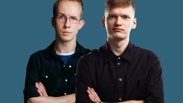 Никита Шубин и Гриша Хомяк