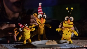 Как Финдус потерялся, когда был маленьким