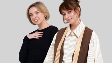 Настя Веневитина и Катя Котофеева