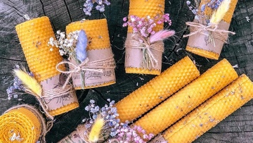 Медовые свечи