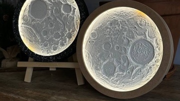 Луна светильник от Artvibes. Рисуем с видом на Исакий