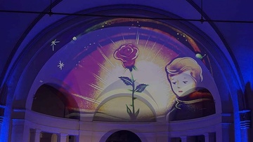 Сказка с органом и песочной анимацией. Маленький принц