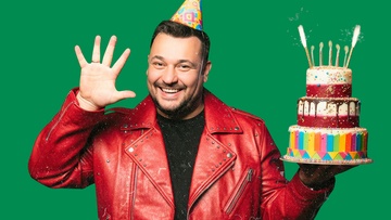 Сергей Жуков на дне рождения «Руки ВВерх! Бар»