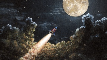 Космический рейс. Живая звуковая дорожка