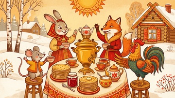 Вкусная история на Масленицу (3–6 лет)