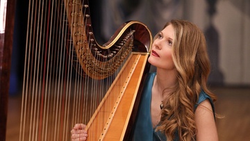 Театральный проект «Две на сцене»: Арфа и художественное слово