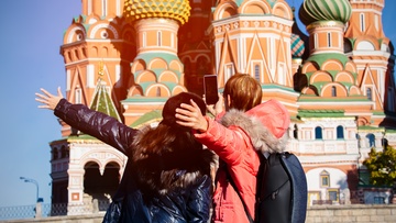 По центру Москвы и Красной площади с гидом