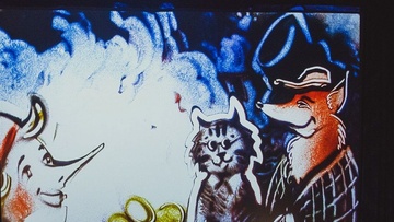 Сказка с органом и песочной анимацией. Приключения Буратино или Золотой ключик