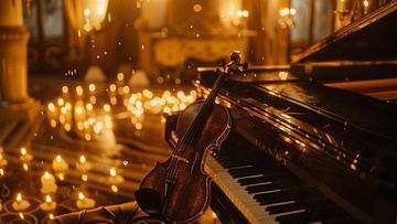 Эйнауди и Циммер: праздничный вечер при свечах