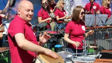 Парад Планет. Сибирский оркестр ударных инструментов