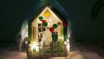 Домик-ночник