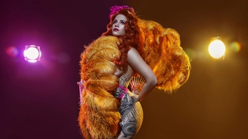 Джаз-кабаре: Бурлеск-шоу на панорамной крыше в сопровождении живого джаза