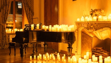 Шедевры русского романса и советской лирики при свечах