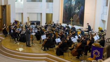 Моцарт. Орган с симфоническим оркестром