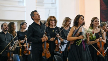 Моцарт. Орган с симфоническим оркестром