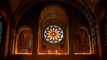 Джаз на органе при свечах