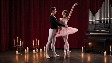 Балет при свечах. Белое адажио (Лебединое), «Лебедь» Сен-Санса