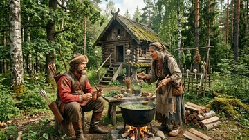 Баба-Яга и Соловей разбойник мутят в «Дивном»