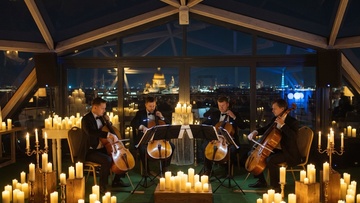 Магия свечей. Рок-хиты на виолончелях в оранжерее