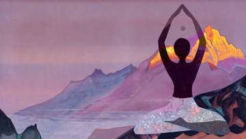 Йога в живых полотнах Рериха. Путь в Шамбалу