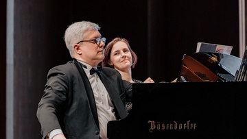 Алексей Сканави и Ольга Вахромеева. Рубинштейн. Костюмированный бал