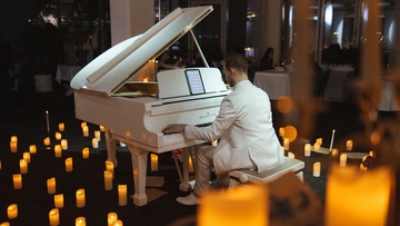 Магия свечей. Людовико Эйнауди. Романтическая неоклассика