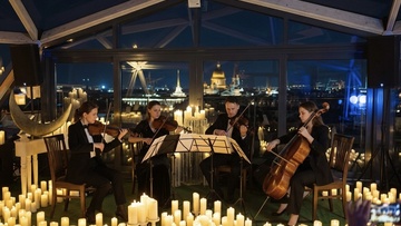 Магия свечей. Людовико Эйнауди. Романтическая неоклассика. На крыше