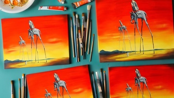 Музейная арт-терапия для детей: Сальвадор Дали