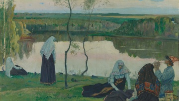 Состояние потока. Волга в русском искусстве