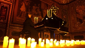 Лунная соната. Шедевры фортепиано при свечах