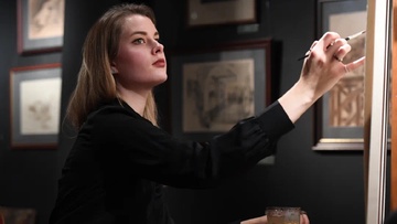 Пейзаж в технике многослойной акварельной живописи