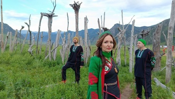 Сибирские песни на крыше