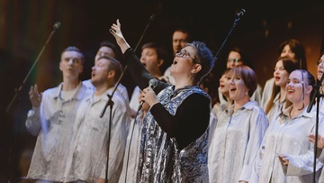 Ольга Олейникова и хор Sunny Side Singers