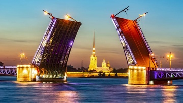 Гидровояж на разводные мосты