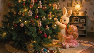 Новогодняя история игрушек (3-5 лет)