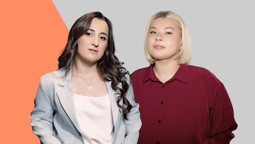 Виолетта Мнацаканян и Оля Баженова