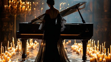 Evanescence & Nightwish при свечах