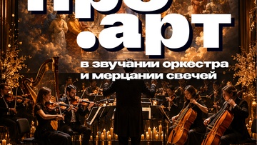 Шоу оживших картин в звучании оркестра и мерцании свечей «Про.Арт»